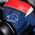 HOWARD UNIVERSITY LEATHERROY VARSITY JACKET (Unisex) - Gainz Sportsgear LLC.