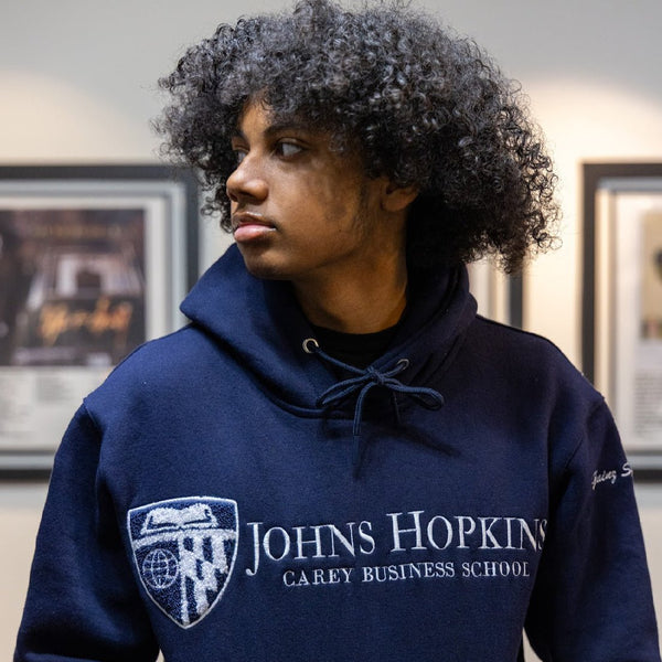 JOHNS HOPKINS UNIVERSITY (CAREY BUSINESS SCHOOL HOODIE) - Gainz Sportsgear LLC.