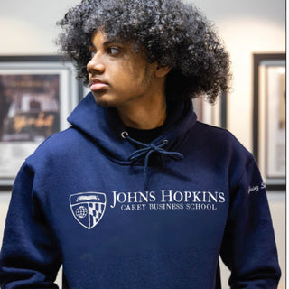 JOHNS HOPKINS UNIVERSITY (CAREY BUSINESS SCHOOL HOODIE) - Gainz Sportsgear LLC.