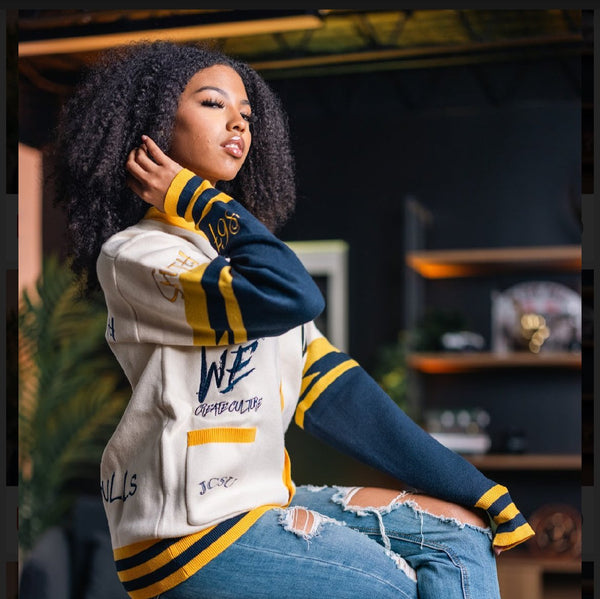 JOHNSON C. SMITH CARDIGAN - Gainz Sportsgear LLC.