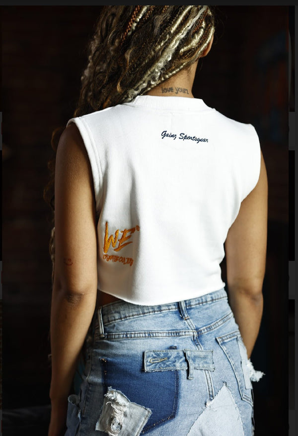 JOHNSON C. SMITH CROP TOP - Gainz Sportsgear LLC.
