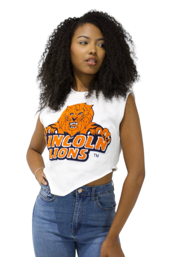 LINCOLN UNIVERSITY CROP TOP - Gainz Sportsgear LLC.