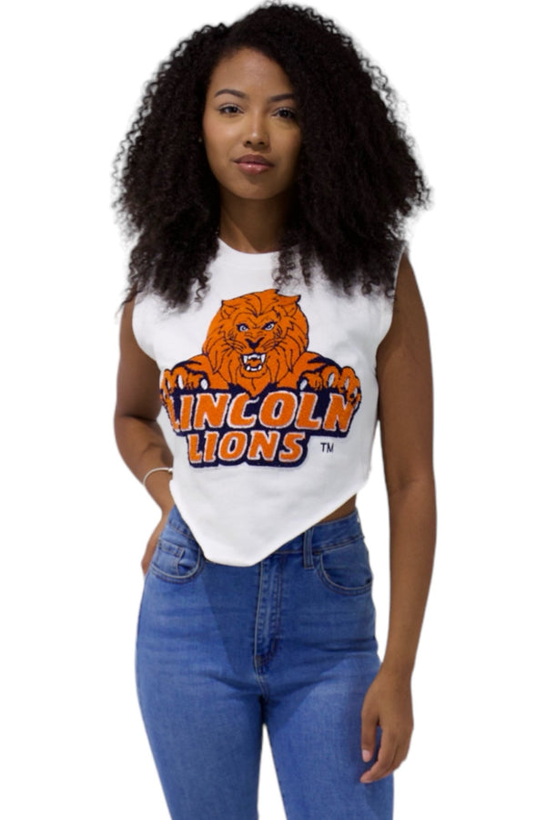 LINCOLN UNIVERSITY CROP TOP - Gainz Sportsgear LLC.