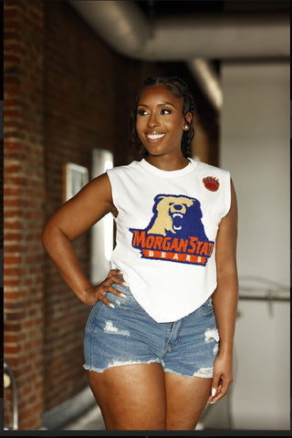 MORGAN ST. UNIVERSITY CROP TOP - Gainz Sportsgear LLC.