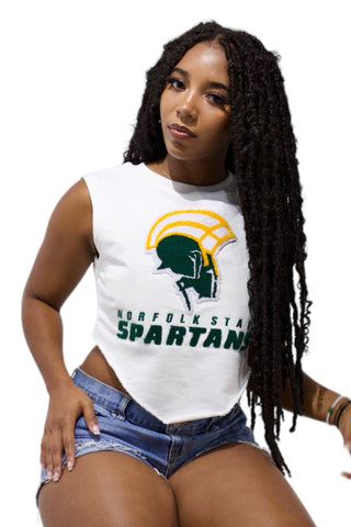NORFOLK STATE UNIVERSITY CROP TOP - Gainz Sportsgear LLC.