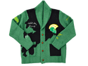 NORFOLK STATE UNIVERSITY MOHAIR CARDIGAN (UNISEX) - Gainz Sportsgear LLC.