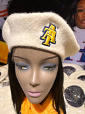NORTH CAROLINA A&T SILK-LINED WOOL BERET - Gainz Sportsgear LLC.