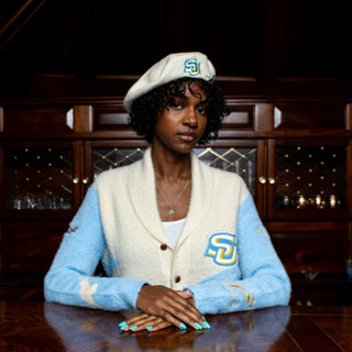 SOUTHERN UNIVERSITY SILK-LINED WOOL BERET - Gainz Sportsgear LLC.