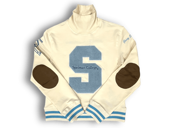 SPELMAN COLLEGE SCHOOL DAZE TURTLENECK (Cream) - Gainz Sportsgear LLC.