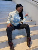 SPELMAN COLLEGE SCHOOL DAZE TURTLENECK (Cream) - Gainz Sportsgear LLC.