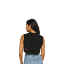 TEMPLE UNIVERSITY CROP TOP (Black) - Gainz Sportsgear LLC.