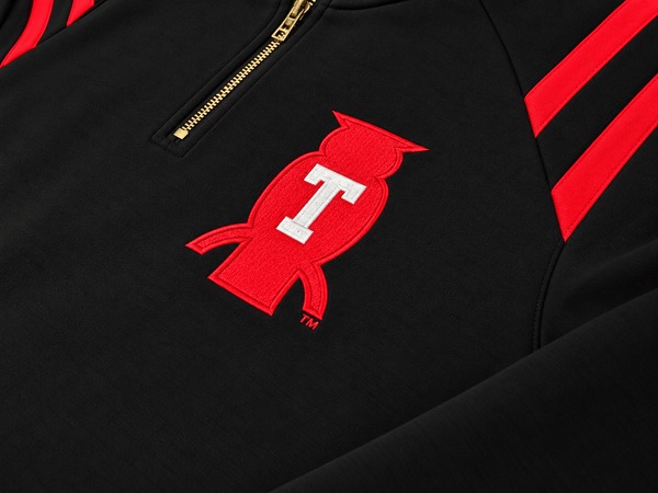 TEMPLE UNIVERSITY QUARTER ZIP (UNISEX) - Gainz Sportsgear LLC.