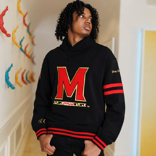 UNIVERSITY OF MD COLLEGE PARK SHAWL COLLAR PULLOVER - Gainz Sportsgear LLC.