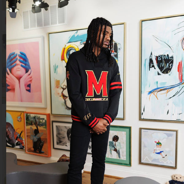 UNIVERSITY OF MD COLLEGE PARK SHAWL COLLAR PULLOVER - Gainz Sportsgear LLC.