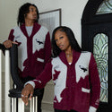 UNIVERSITY OF MD EASTERN SHORE MOHAIR CARDIGAN (UNISEX) - Gainz Sportsgear LLC.