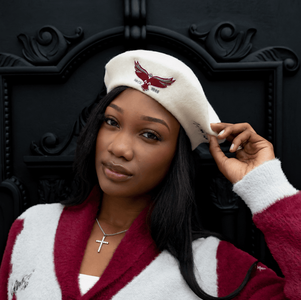 UNIVERSITY OF MD EASTERN SHORE SILK-LINED WOOL BERET - Gainz Sportsgear LLC.