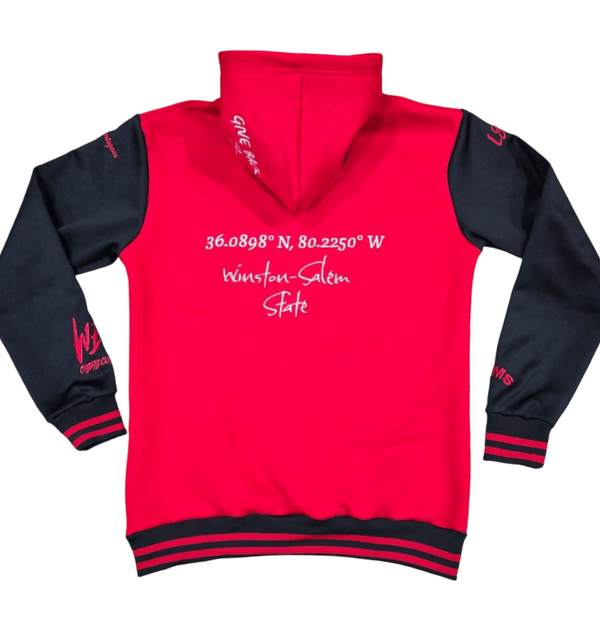 WINSTON - SALEM STATE UNIVERSITY COORDINATES HOODIE - Gainz Sportsgear LLC.