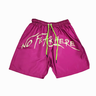 NO FEAR HERE Shorts (PLUM)