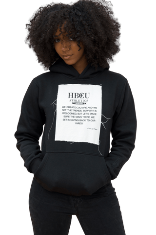 HBCU ATHLETE BLACKOUT HOODIE - Gainz Sportsgear LLC.