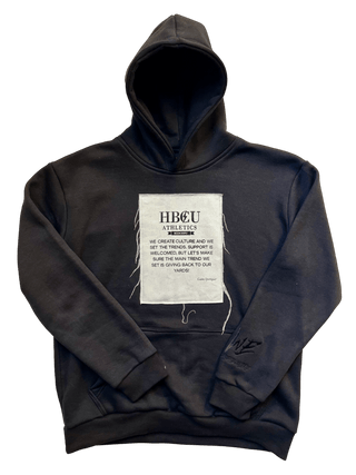 HBCU ATHLETE BLACKOUT HOODIE - Gainz Sportsgear LLC.