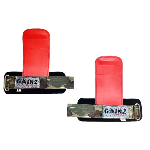 Male Red & Camo "Load & Lock" Grips - Gainz Sportsgear LLC.